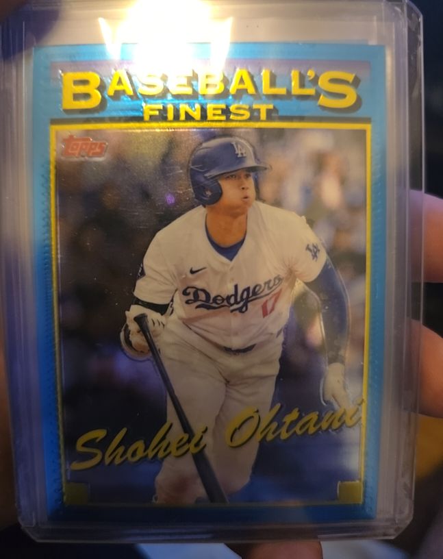 2024 Topps Finest #93-5 Shohei Ohtani — front