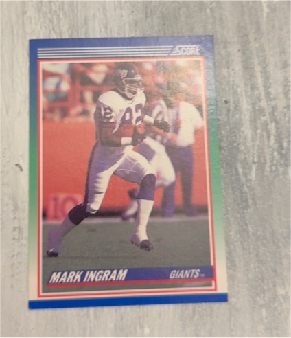 1990 Score #373 Mark Ingram — front