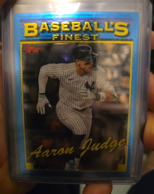 2024 Topps Finest Baseball's Finest #93-10 Aaron Judge — front