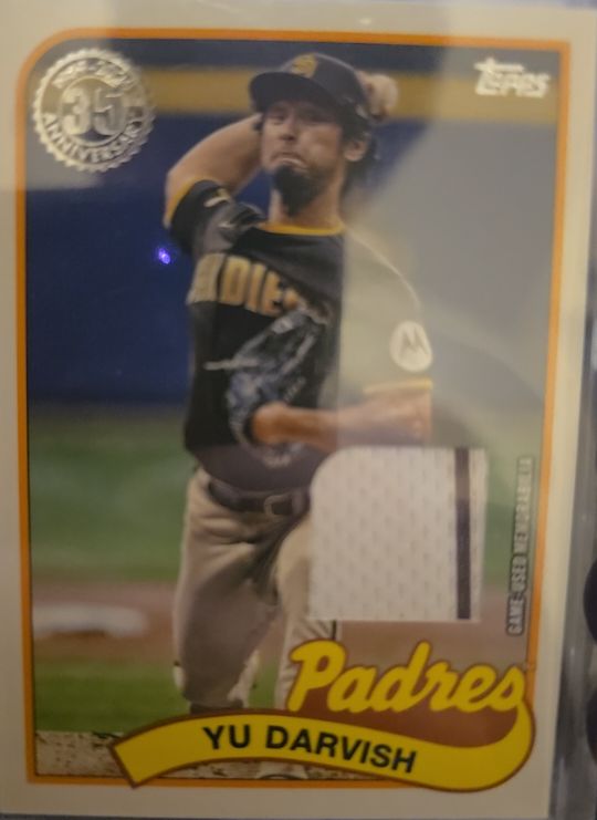 2024 Topps Update Series 1989 Design Relics Yu Darvish — front