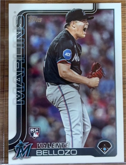 2025 Topps #458 Valente Bellozo — front