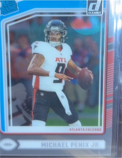 2024 Panini Donruss Clearly #59 Michael Penix Jr. — front