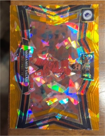 2024-25 Panini Select Premier League #221 Mohamed Salah Field Level — front