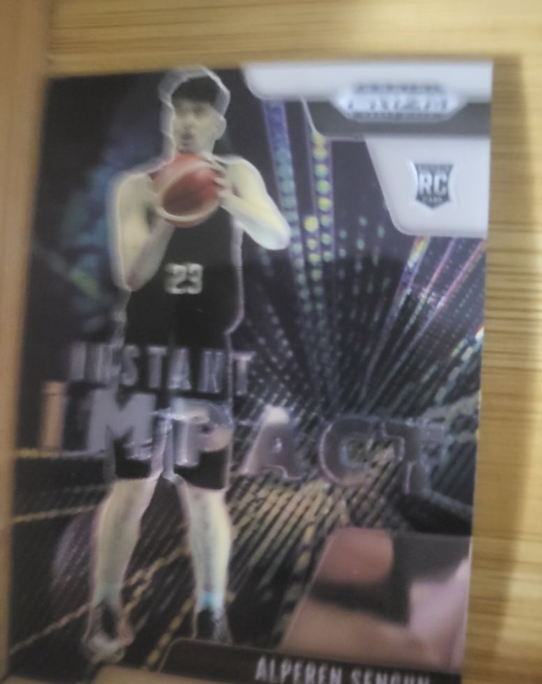 2021-22 Panini Prizm Draft Picks Instant Impact #15 Alperen Sengun — front