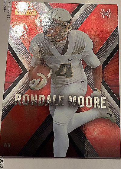 2021 Wild Card Matte #MXP-24 Rondale Moore X-Plode — front