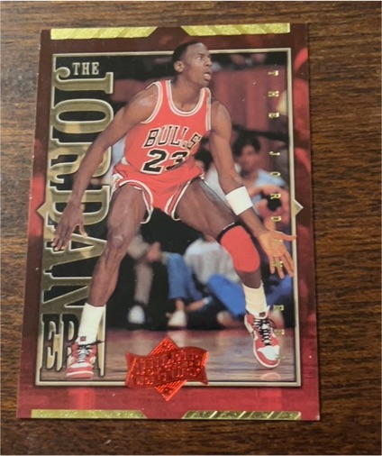 1999 Upper Deck Athlete of the Century #JE1 Michael Jordan — front