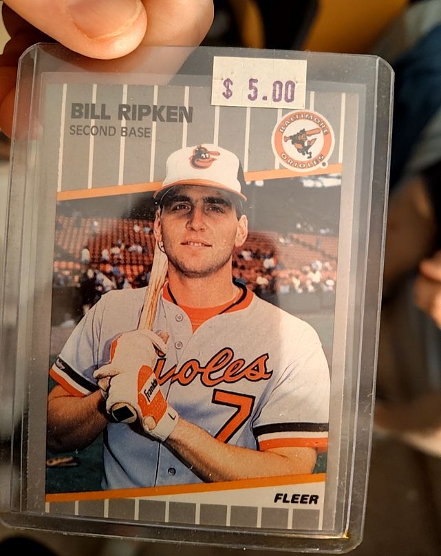 1989 Fleer #616 Bill Ripken — front