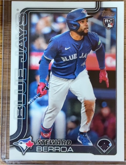 2025 Topps #622 Steward Berroa — front