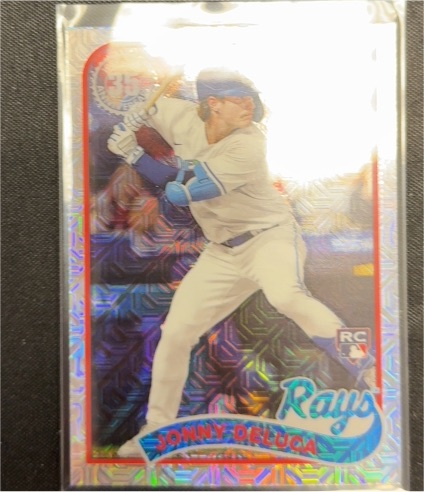 2024 Topps Series 2 - 1989 Topps Chrome Silver Mojo #2T89C-76 Jonny Deluca — front