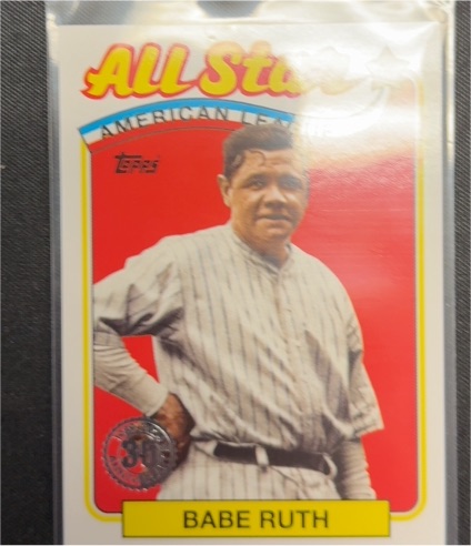 2024 Topps Series 2 - 1989 Topps Baseball All-Stars #89ASB-17 Babe Ruth — front