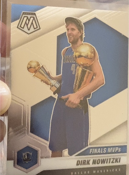 2020-21 Panini Mosaic #298 Dirk Nowitzki — front