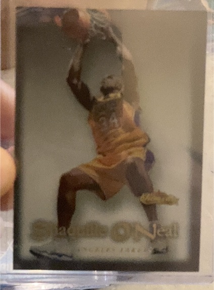2000-01 Fleer Showcase #99 Shaquille O'Neal — front
