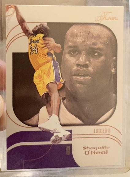 2002-03 Fleer Flair #65 Shaquille O'Neal — front