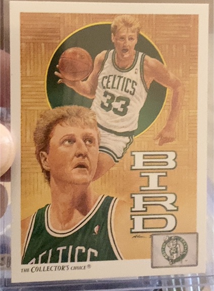 1991-92 Upper Deck #77 Larry Bird Boston Celtics — front