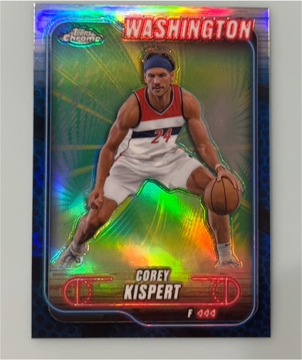 2024-25 Topps Chrome #72 Corey Kispert — front
