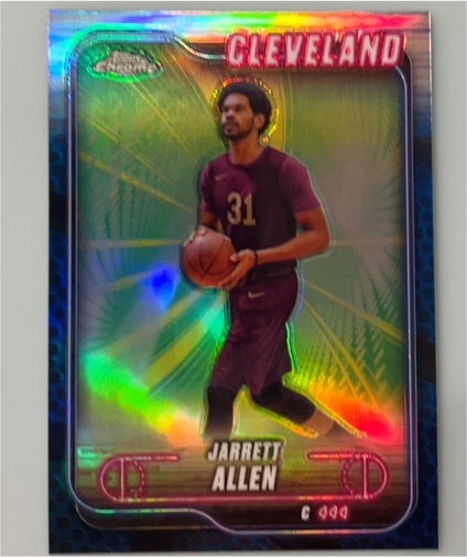 2024-25 Topps Chrome #17 Jarrett Allen — front