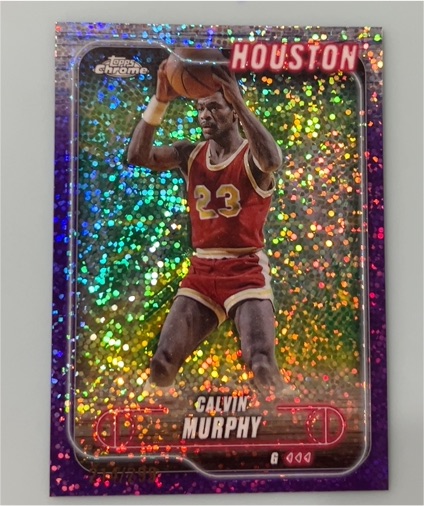 2024-25 Topps Chrome #142 Calvin Murphy — front