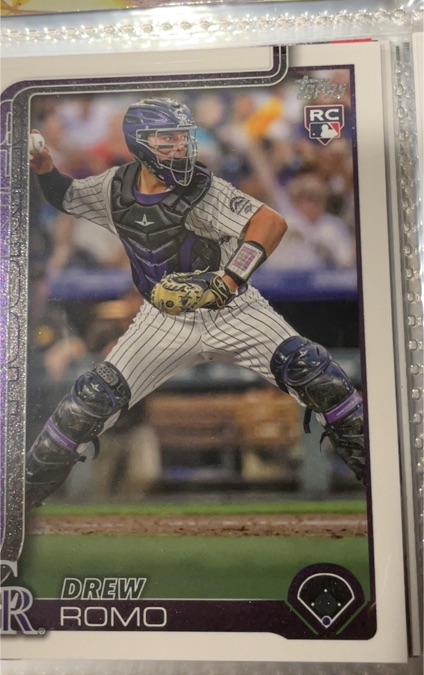 2025 Topps #296 Drew Romo — front