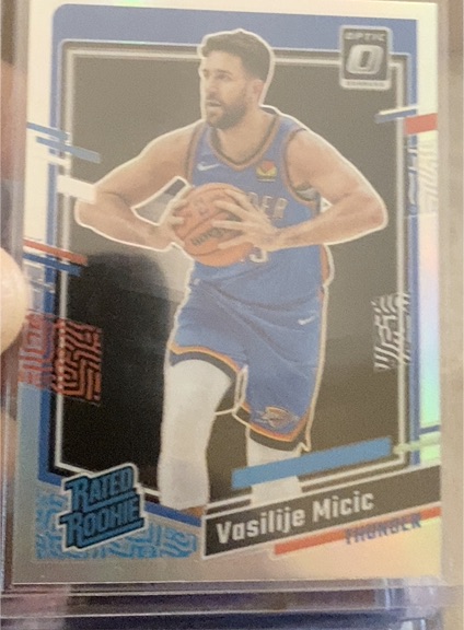 2023-24 Donruss Optic #208 Vasilije Micic — front