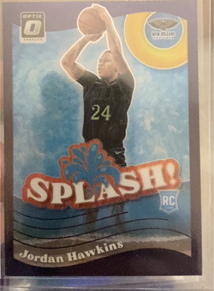 2023-24 Panini Donruss Optic #10 Jordan Hawkins Splash — front