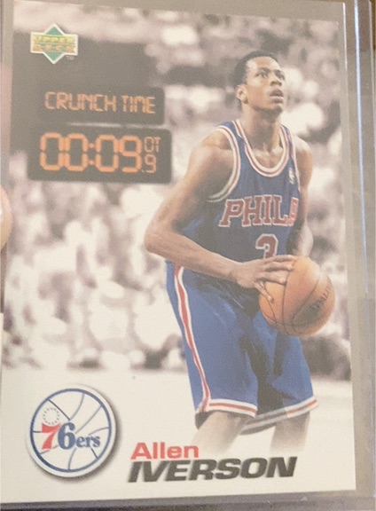 1997 Upper Deck Nestle Crunch Time #CT33 Allen Iverson — front