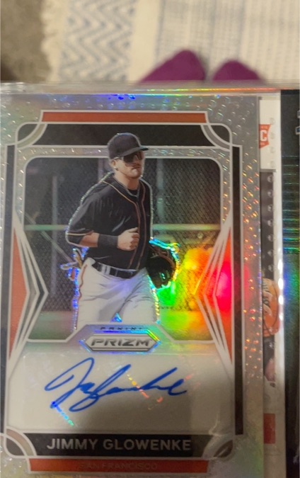 2021 Panini Prizm Draft Picks #AU-JG Jimmy Glowenke — front