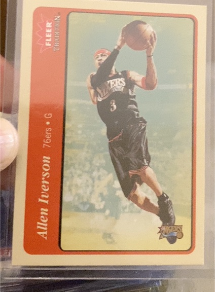 2004-05 Fleer Tradition #75 Allen Iverson — front