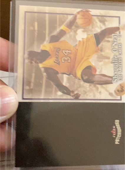 1996 Fleer #6 Shaquille O'Neal — front