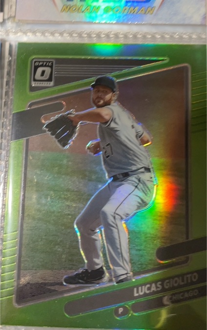 2021 Donruss Optic #120 Lucas Giolito — front