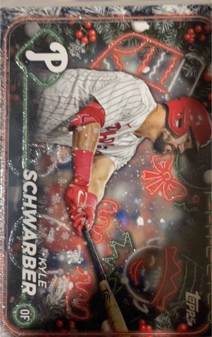 2024 Topps Holiday #H65 Kyle Schwarber — front