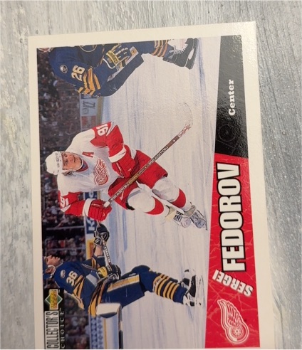 1996-97 Upper Deck Collector's Choice #80 Sergei Fedorov — front