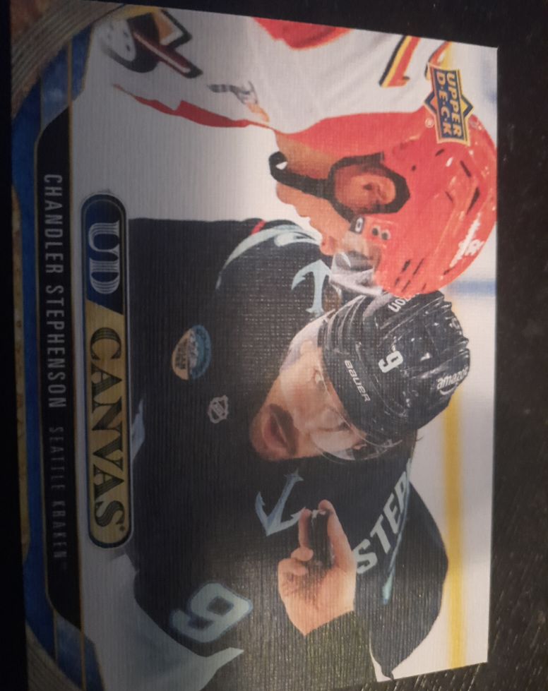2024-25 Upper Deck Hockey Extended Canvas #C333 Chandler Stephenson — front