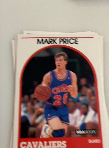 1989 Hoops #160 Mark Price — front
