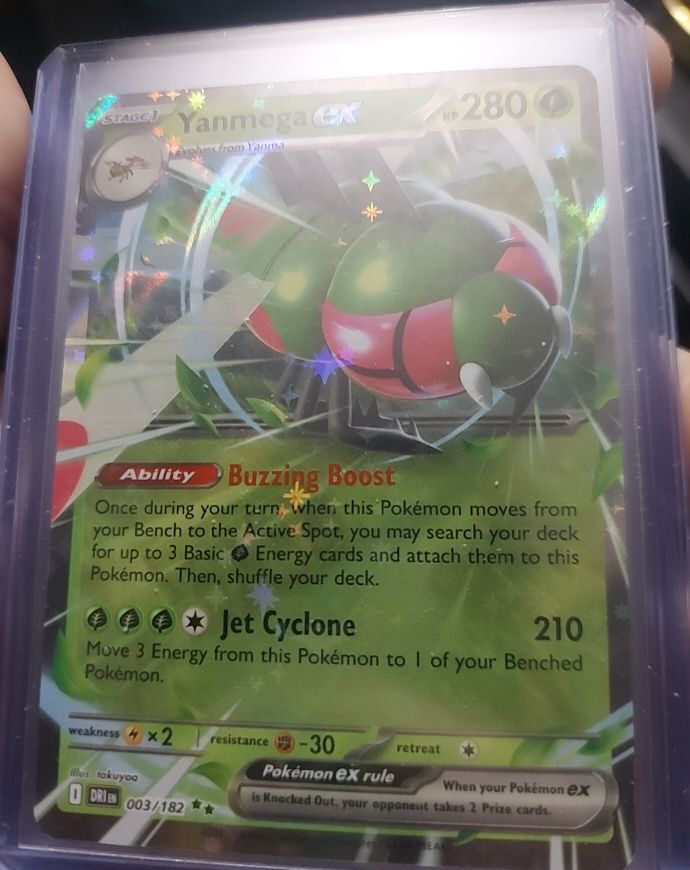 2025 Pokémon TCG #003 Yanmega EX — front