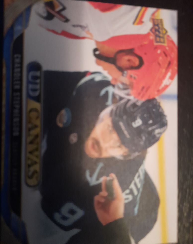 2024-25 Upper Deck Series 1 Canvas #C-57 Joel Farabee — front
