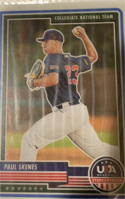 2022 Panini USA Baseball Stars & Stripes Paul Skenes — front