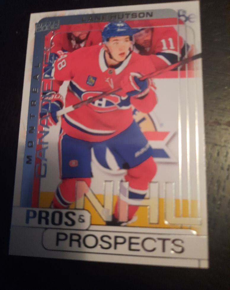 2024-25 Upper Deck Pros and Prospects #PP-24 Lane Hutson — front
