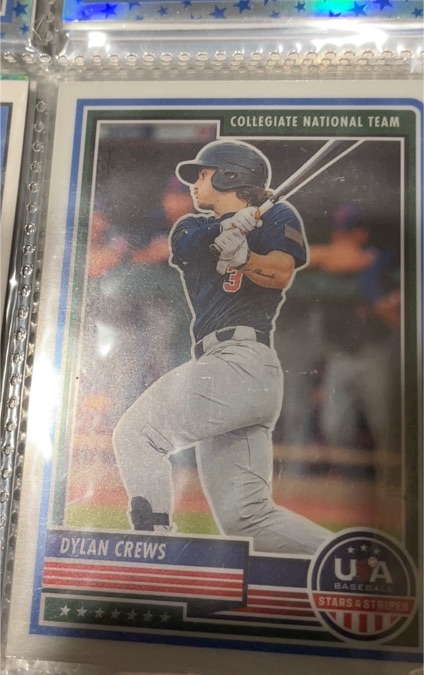 2023 Panini USA Baseball Stars & Stripes #64 Dylan Crews — front