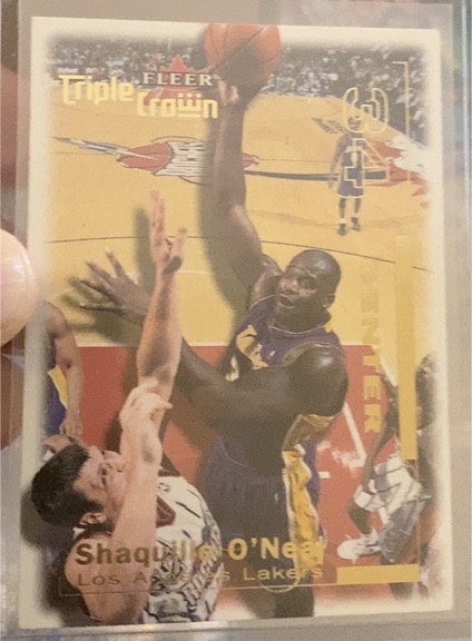2000 Fleer Triple Crown #232 Shaquille O'Neal — front