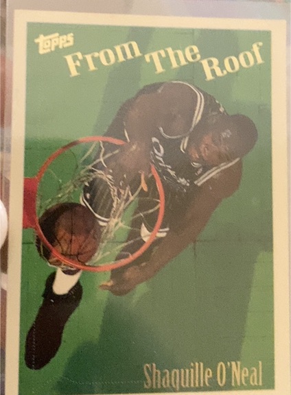 1994-95 Topps From The Roof #300 Shaquille O'Neal — front