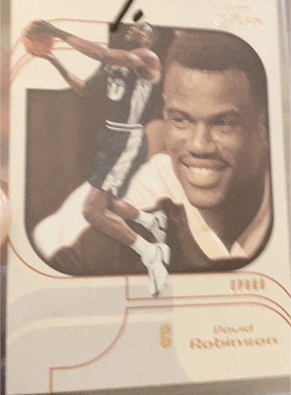 2002-03 Fleer Flair #60 David Robinson — front