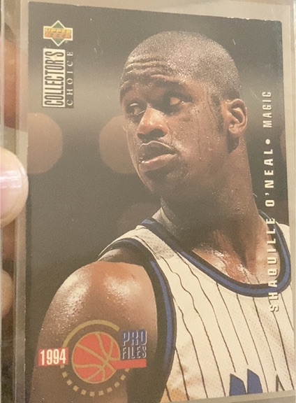 1994 Upper Deck Collector's Choice #205 Shaquille O'Neal — front