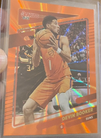 2021-22 Donruss #200 Devin Booker — front