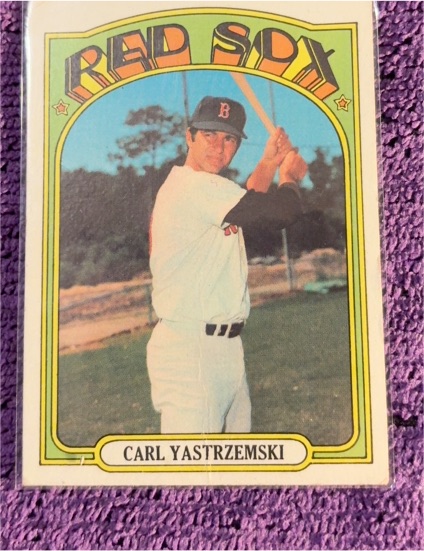1972 Topps #37 Carl Yastrzemski — front