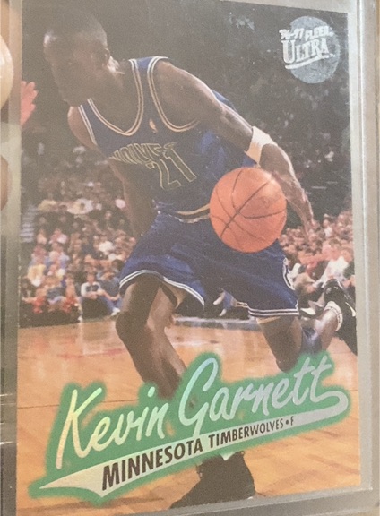 1996-97 Fleer Ultra #64 Kevin Garnett — front