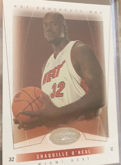 2004-05 Hoops Hot Prospects #32 Shaquille O'Neal — front