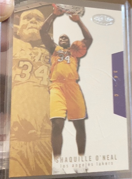 2003-04 Hoops Hot Prospects #53 Shaquille O'Neal — front