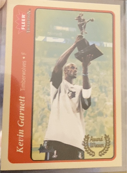 2004-05 Fleer Tradition #209 Kevin Garnett — front