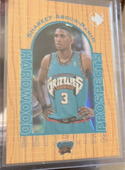 1996-97 Upper Deck UD3 #4 Shareef Abdur-Rahim — front