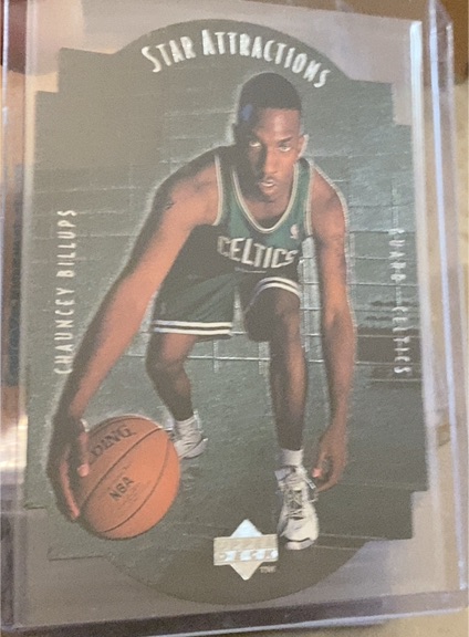 1997-98 Collector's Choice #SA4 Chauncey Billups Star Attractions — front